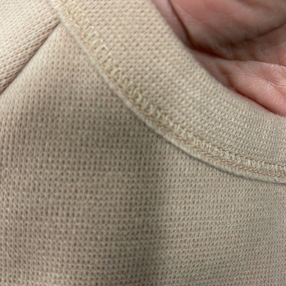 ZARA OVERSIZED TEXTURED PULLOVER SWEATSHIRT - Picture 7 of 11